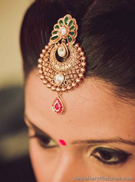 maang tikka wedding jewellery