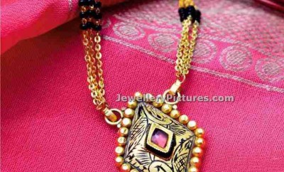 manubhai jewellers nallapusalu chain latest designs