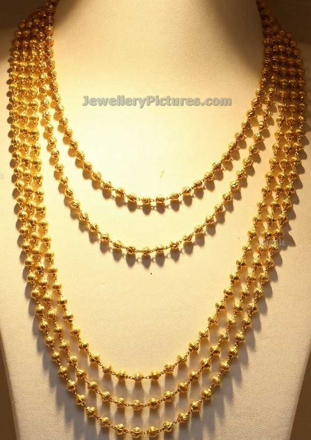 gold chandraharam jewellery