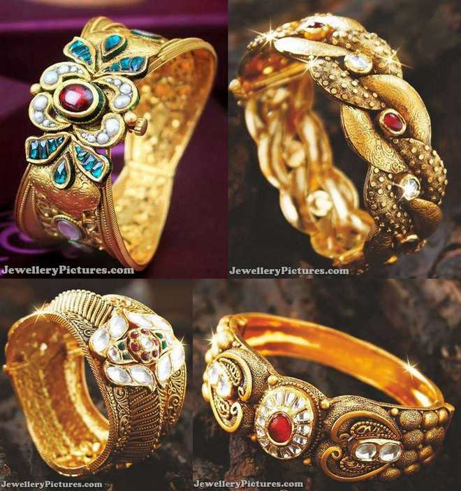 Gold kada design best sale latest