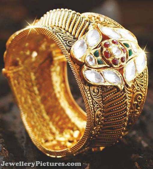 gold kada designs 