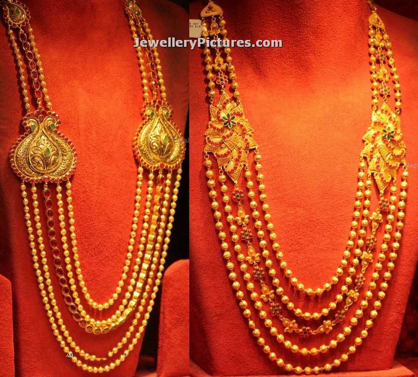 gold gundla haram lightweight design collection