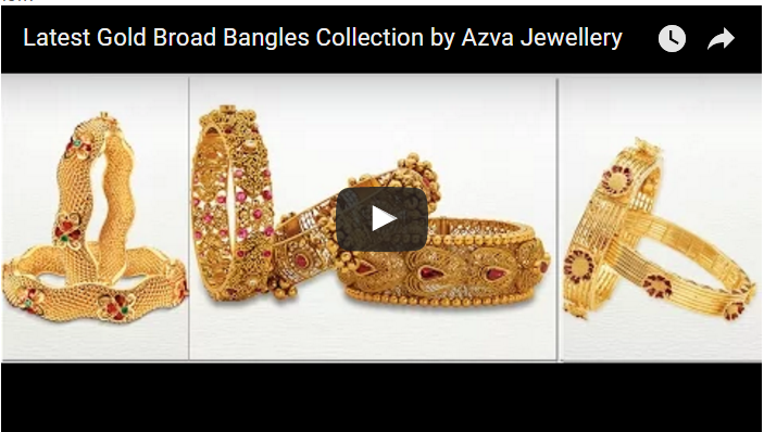 Azva Bangles Gold Collection Jewellery Designs