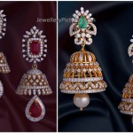 Diamond Jhumkas latest collection