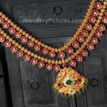 Floral Ruby Necklace beautiful design