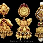 Latest Gold Jhumkas Designs