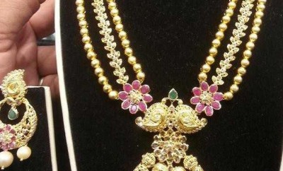 latest indian jewellery gold an duncuts