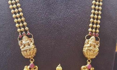 gold aaram designs in nakshi temple jewellery