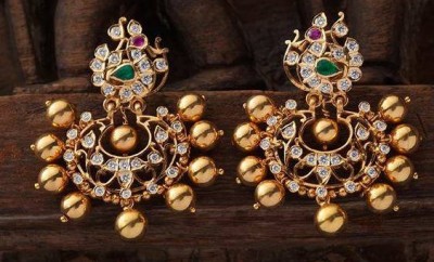 earrings gold tops design