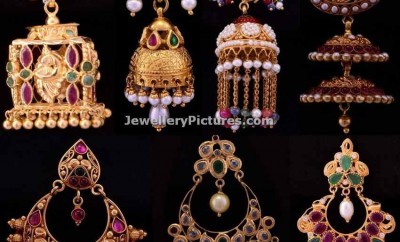 bhima jewellers earrings jhumka designs