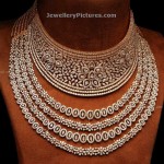 Diamond Necklaces Designs in Choker and Necklace Style