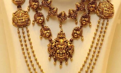 lakshmi devi temple jewellery designs in joyalukkas