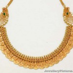 Kasu Necklace Designs in Gold
